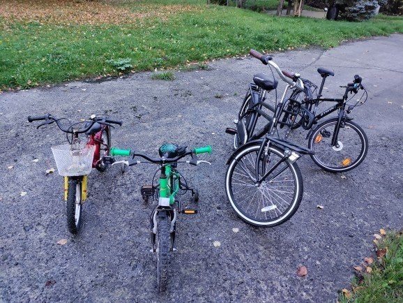 Lot de vélos, Enlèvement, Utilisé, Frein sur jante