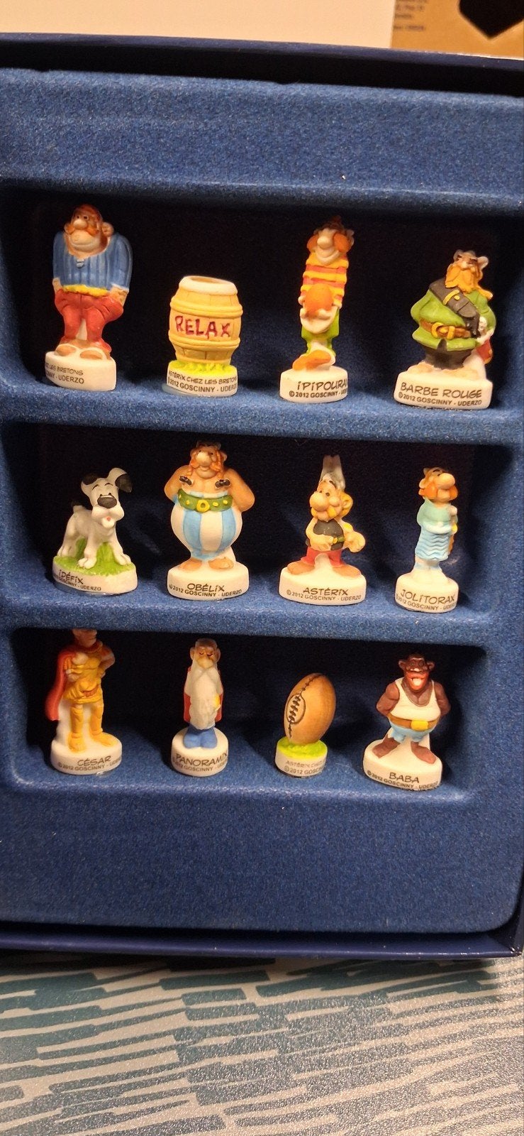 asterix coffret feves