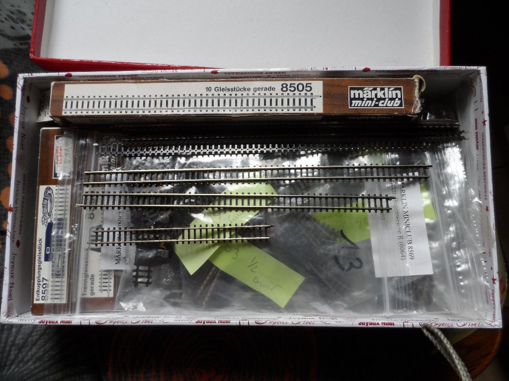 MARKLIN Z Mini club - 175 x rails diverses mesures....., Analogique, Enlèvement ou Envoi, Rails, Comme neuf
