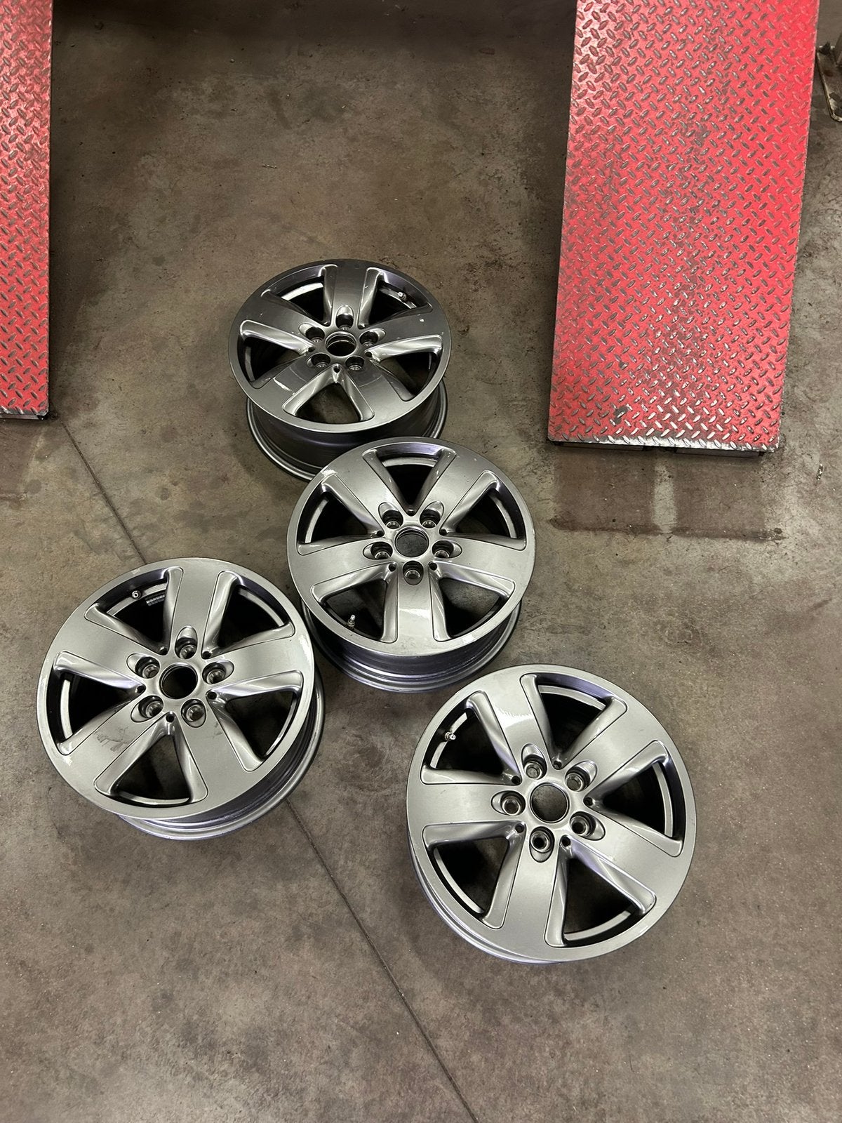 Velgen zilver, Ophalen, Gebruikt, Velg(en), 16 inch