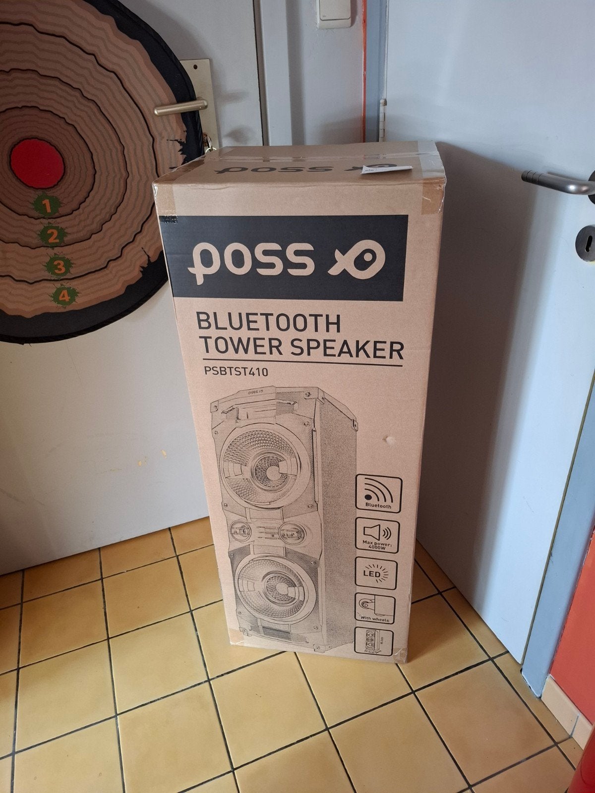 Enceinte Colonne Bluetooth POSS PSBTST410 - NEUVE Emballée
D, TV, Hi-fi & Vidéo, Neuf, Autres marques, Enlèvement, Enceinte colonne