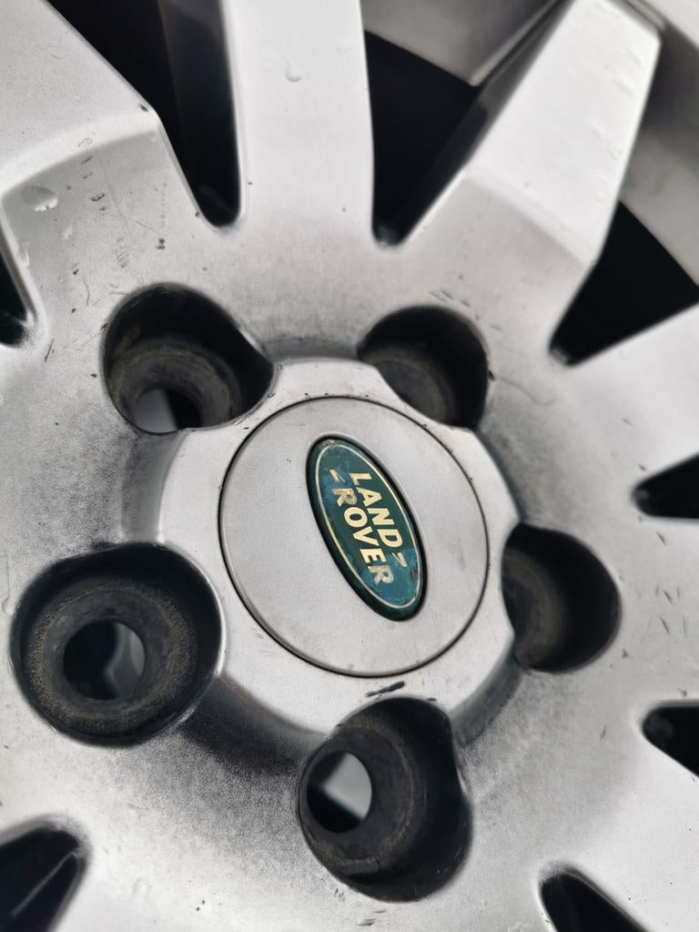 Land Rover velgen met band 235 55 19 - 101v, Gebruikt, Banden en Velgen, 235 mm, All Season