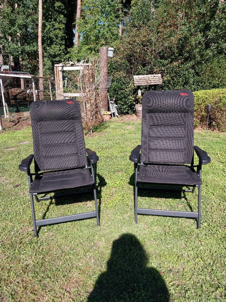 Campingstoelen Crespo, Ophalen, Zo goed als nieuw, Campingstoel