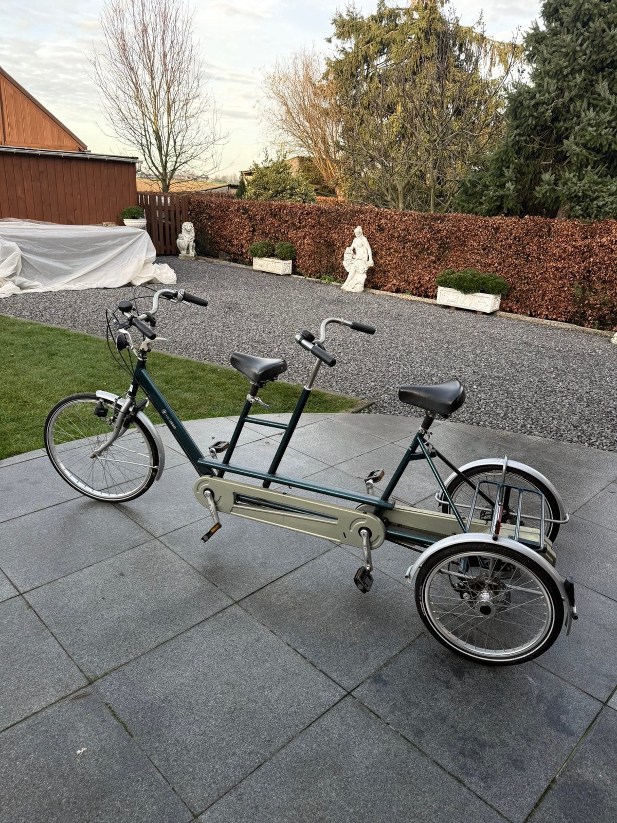 Drie-wielige tandum, Fietsen en Brommers, Ophalen, Zo goed als nieuw