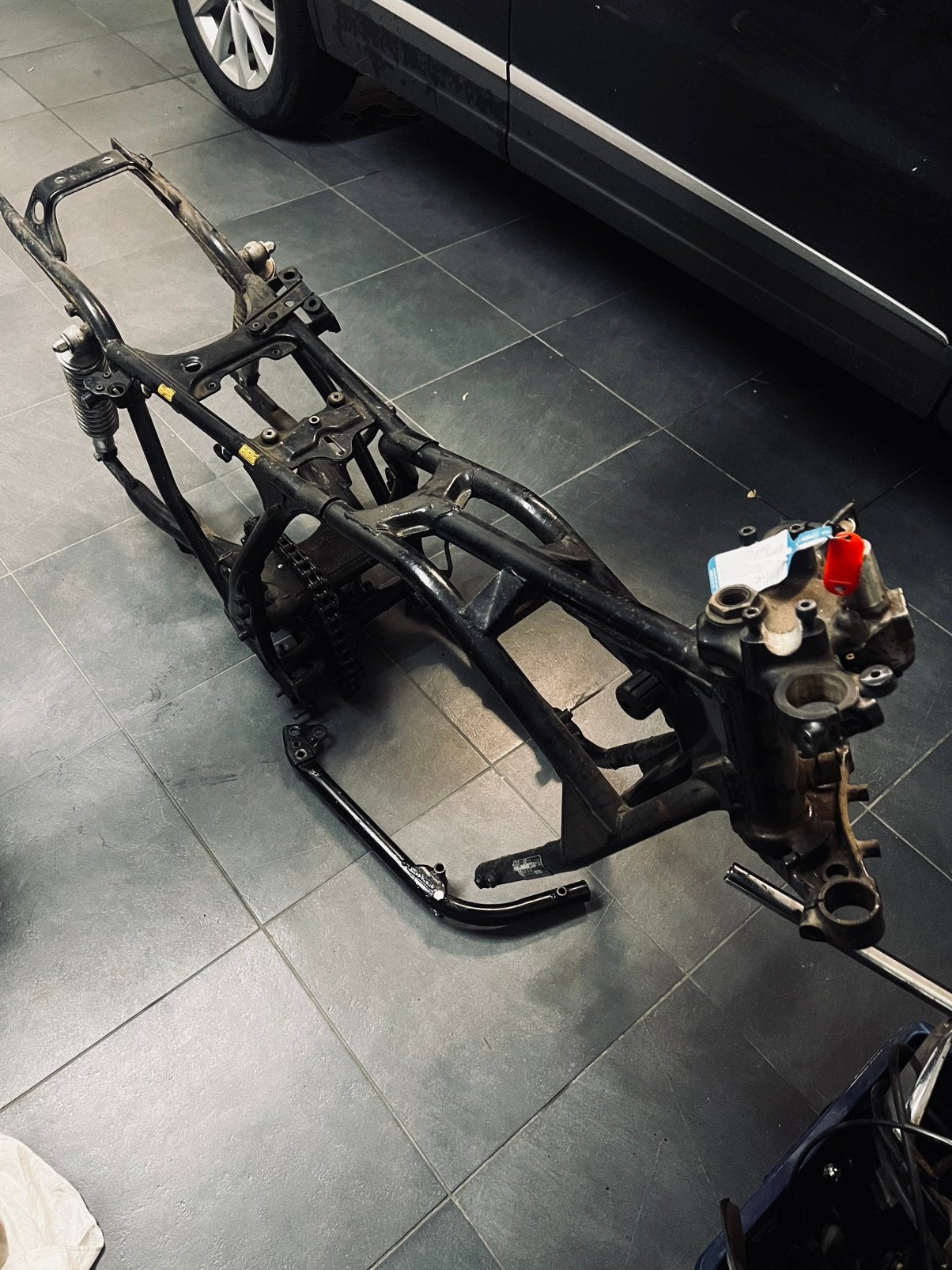Honda CB750 rc01 1978, Enlèvement