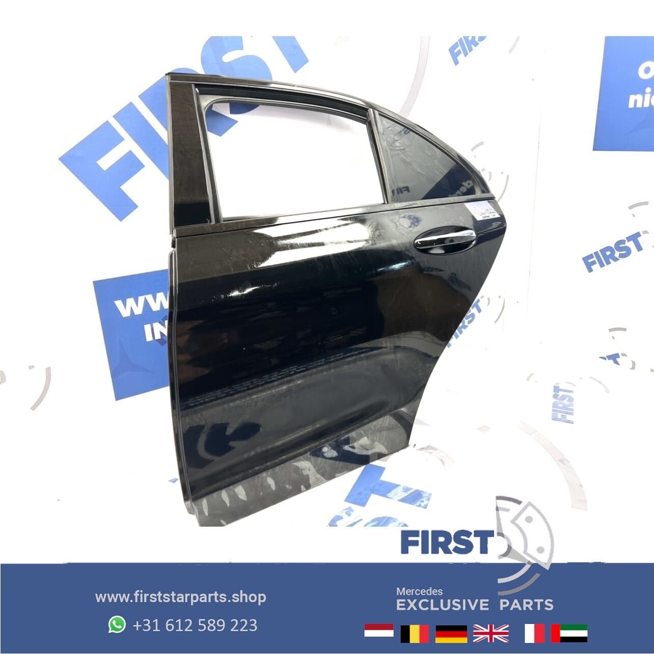 W205 DEUR LINKSACHTER ACHTERDEUR C Klasse COMPLEET PORTIER L, Gebruikt, -, Deur, Ophalen of Verzenden