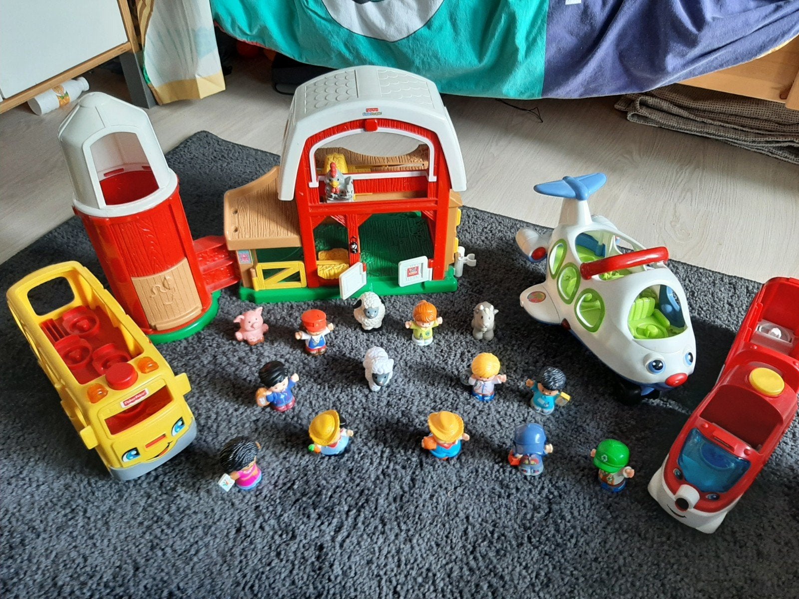 lot little people fisher price, Enlèvement
