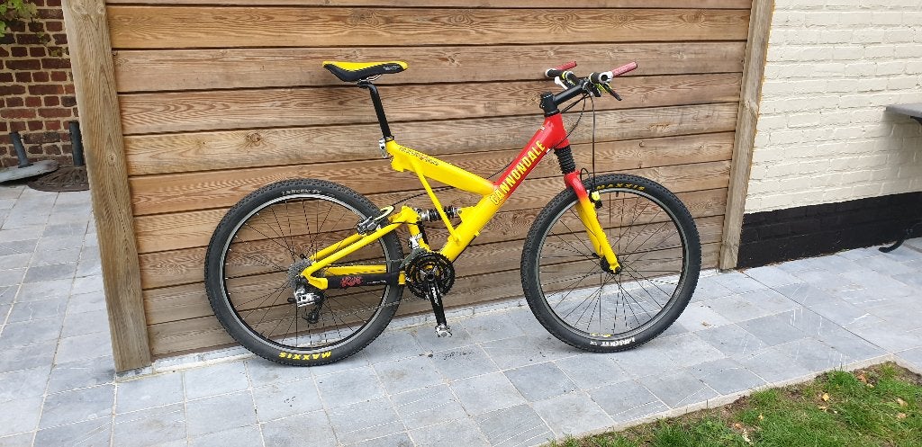 Vtt Cannondale Super V 800, Autres marques, Frein sur jante, Enlèvement, 53 à 57 cm