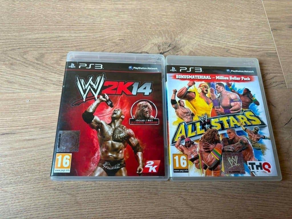 WWE bundel ps3, Games en Spelcomputers, Games | Sony PlayStation 3, Ophalen, Gebruikt