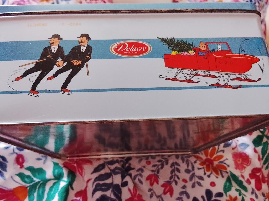 Boîte Delacre Tintin 75, Verzamelen, Blikken, Ophalen of Verzenden, Zo goed als nieuw, Overige, Overige merken