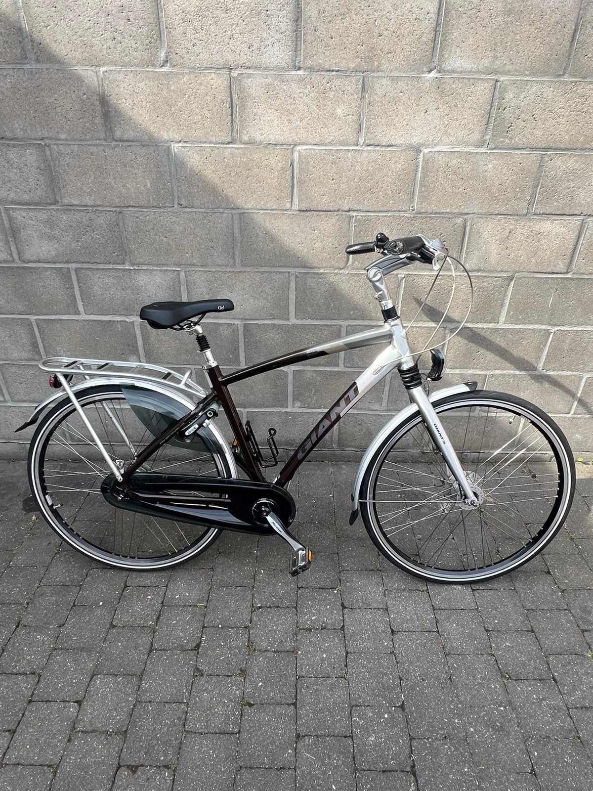 Giant herenfiets in bijna nieuw staat!, Ophalen, Versnellingen, Nieuw, Giant