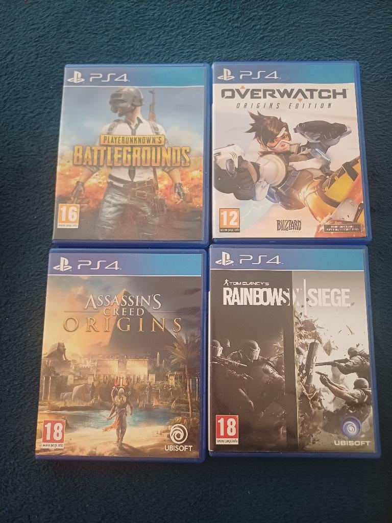 4 PS 4 spelletjes, Games en Spelcomputers, Ophalen