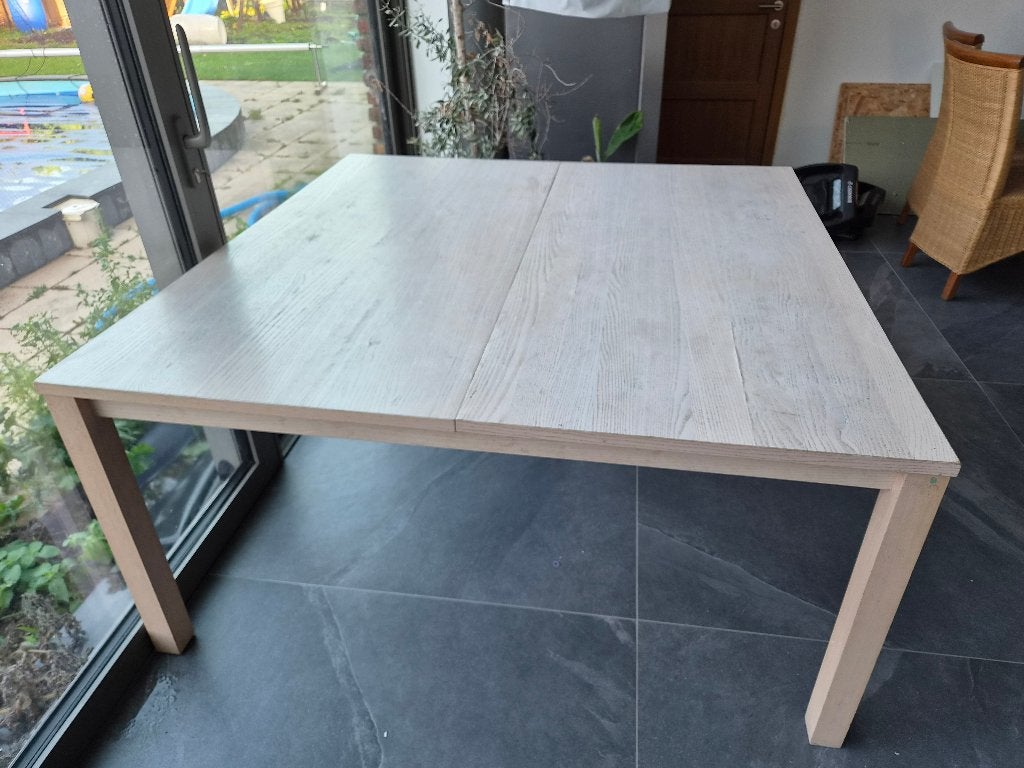 Table carrée 150x150cm, Ophalen, Gebruikt, Vierkant, Overige materialen