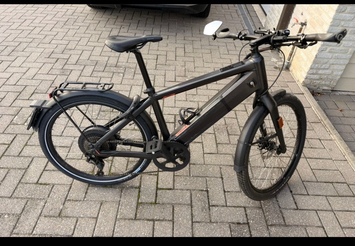 Tromer stx zwart matt ., Fietsen en Brommers, Ophalen, Zo goed als nieuw