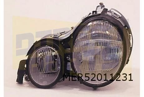 Mercedes-Benz E-klasse (7/95-6/99) (W210) koplamp Links (hal, -, Nieuw, Ophalen of Verzenden, -