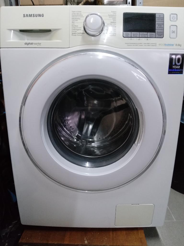 machine à laver samsung, Ophalen, Gebruikt, Minder dan 85 cm, Voorlader