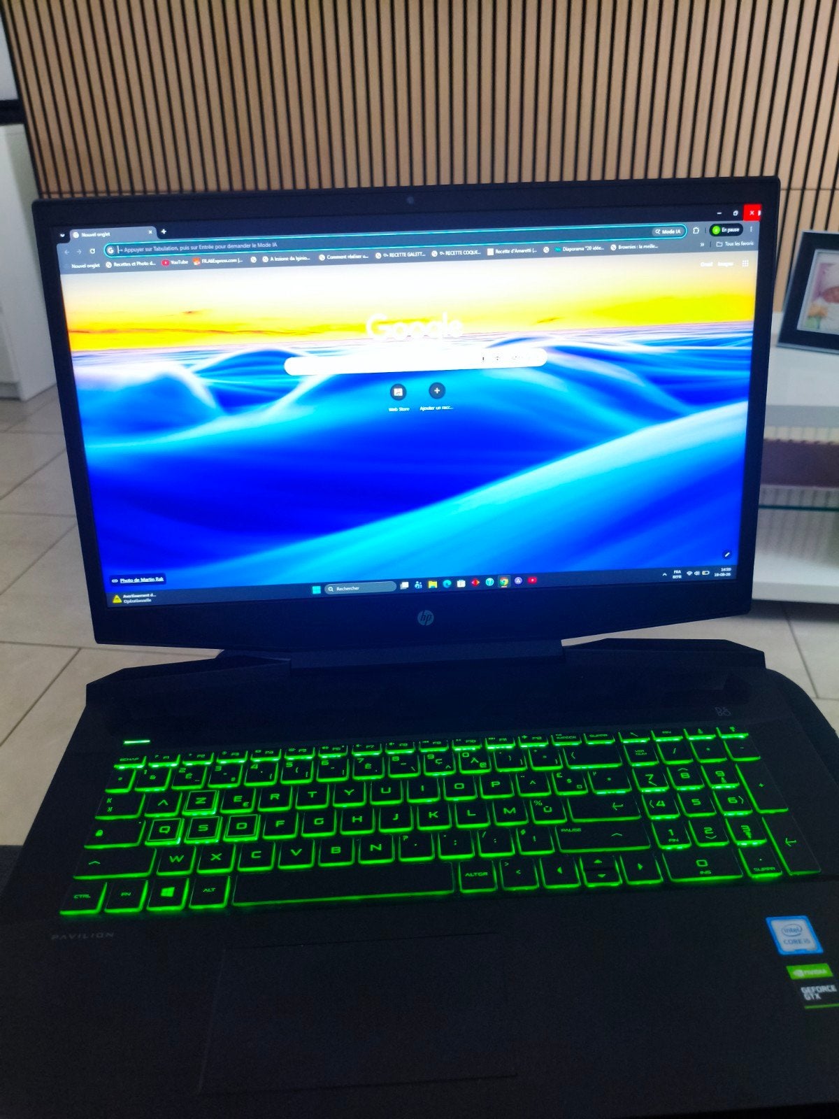 pc portable gaming HP, 17 pouces ou plus, Gaming, HP Pavilion, SSD