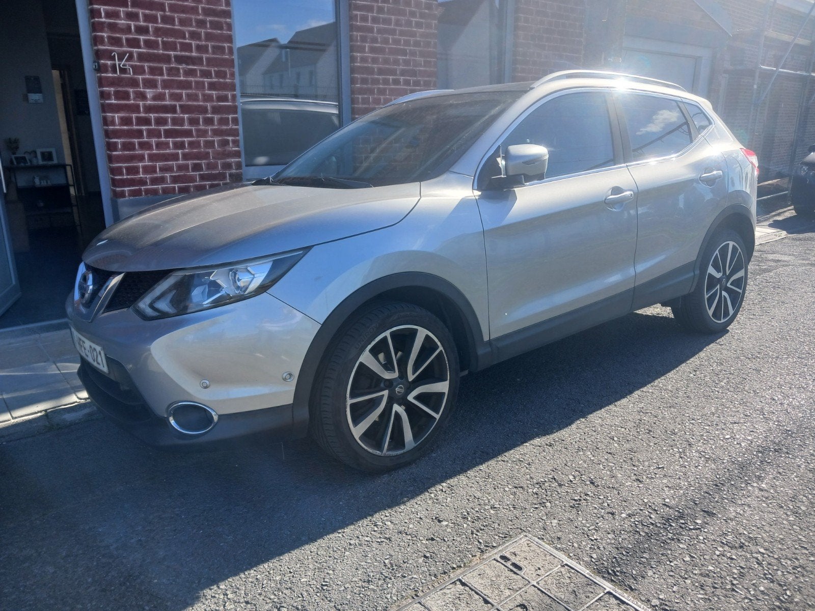 nissan qashqai, Auto's, 85 cc, Zwart, Leder, Elektronische parkeerrem