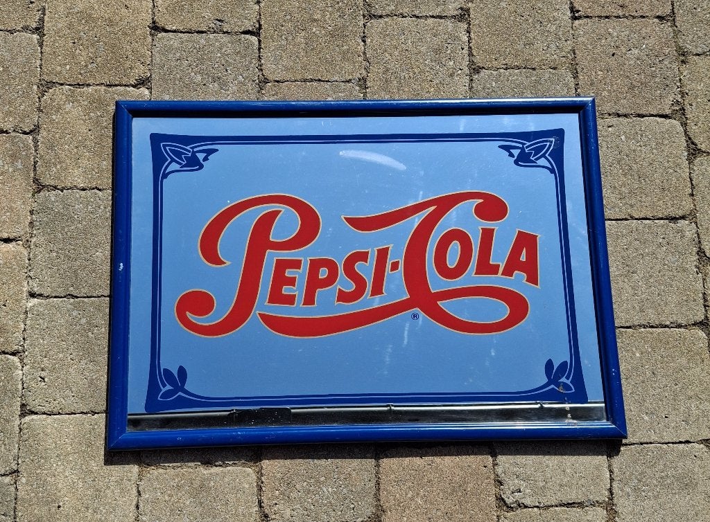 Spiegel Pepsi Cola, Verzamelen, Merken en Reclamevoorwerpen, Ophalen, Gebruikt