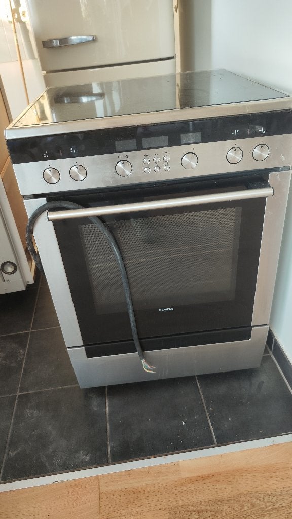 Cuisiniere Siemens vetro ceramique, Elektronische apparatuur, Ophalen, Gebruikt, Tussenbouw, Elektrisch