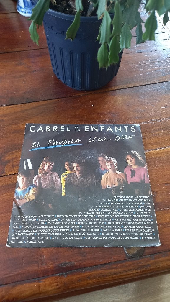 Vinyl (45t) Francis cabrel "il faudra leur dire", Enlèvement, Comme neuf, Pop