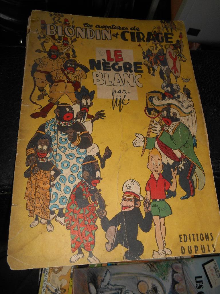 Blondin et Cirage " le Nègre blanc" eo (tranche à restaurer), Enlèvement ou Envoi