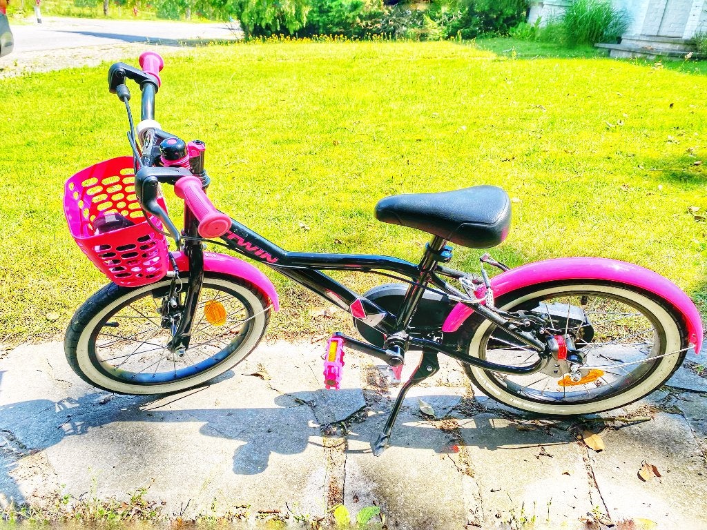 Vélo fille BTWIN 500 Spy Hero (16 pouces) - Etat impeccable, Frein sur jante, Comme neuf, Enlèvement, BTwin Décathlon