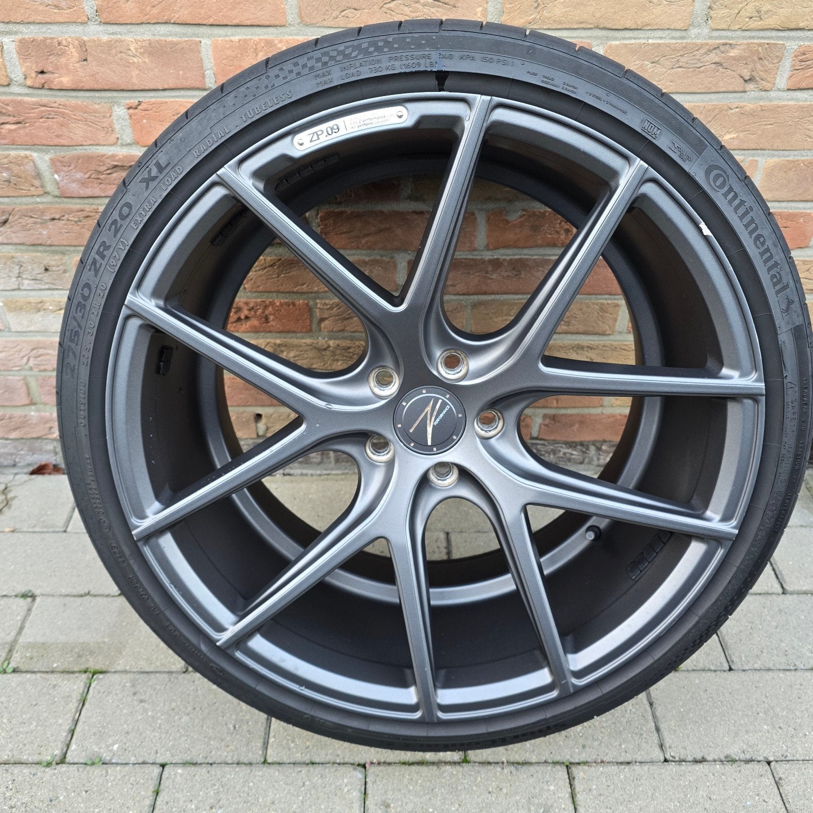 Z Performance ZP.09 20 inch breedset, Autos : Pièces & Accessoires, Pneus été, Pneu(s), Enlèvement, Utilisé