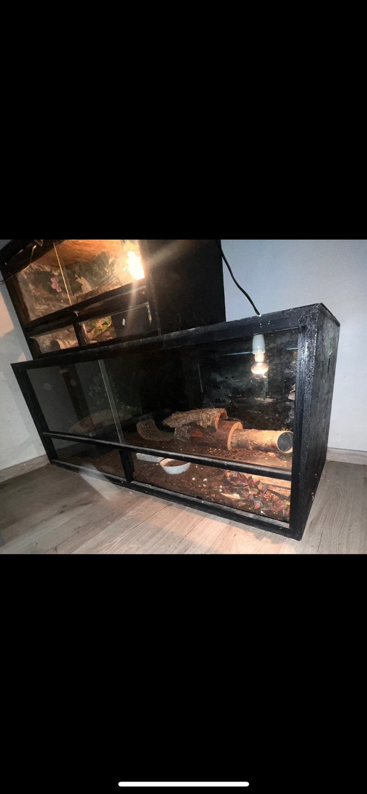 Onderste terrarium te koop 150cm, Dieren en Toebehoren, Ophalen, Zo goed als nieuw