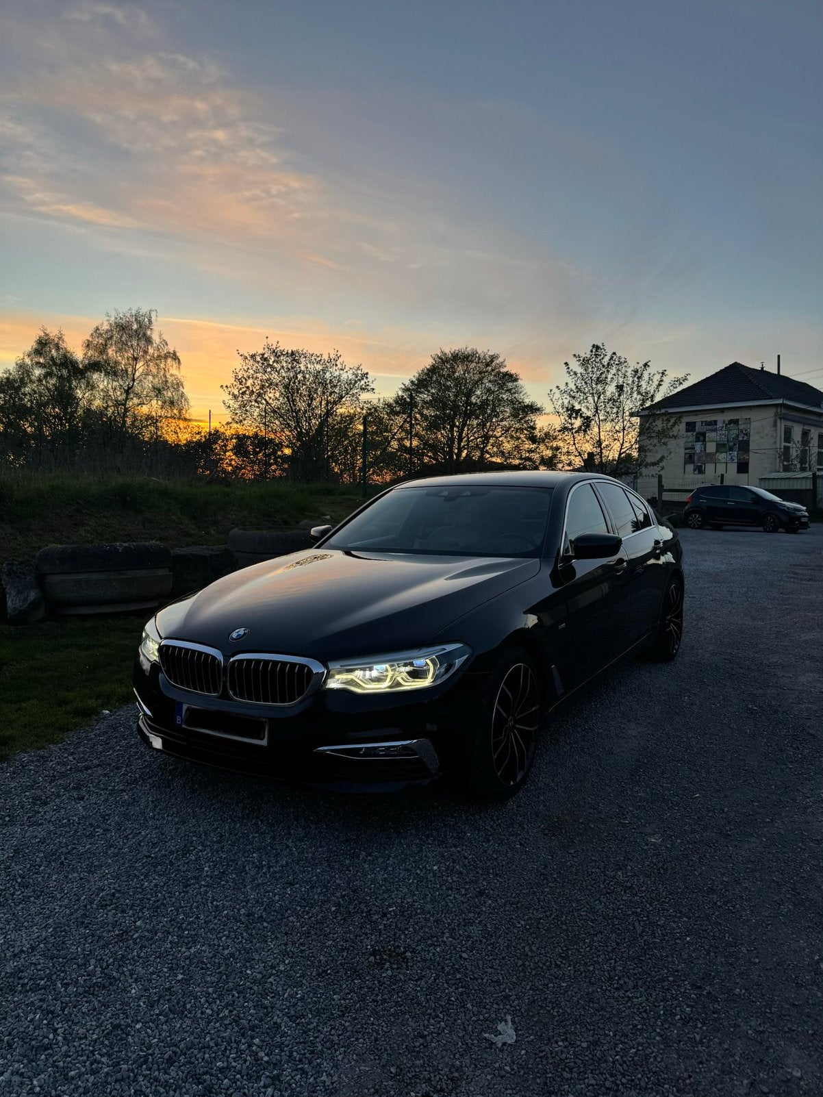 Bmw serie 5 520d luxury line euro 6c full options 2018, Auto's, Automaat, Elektrisch, Particulier, Head-up Display
