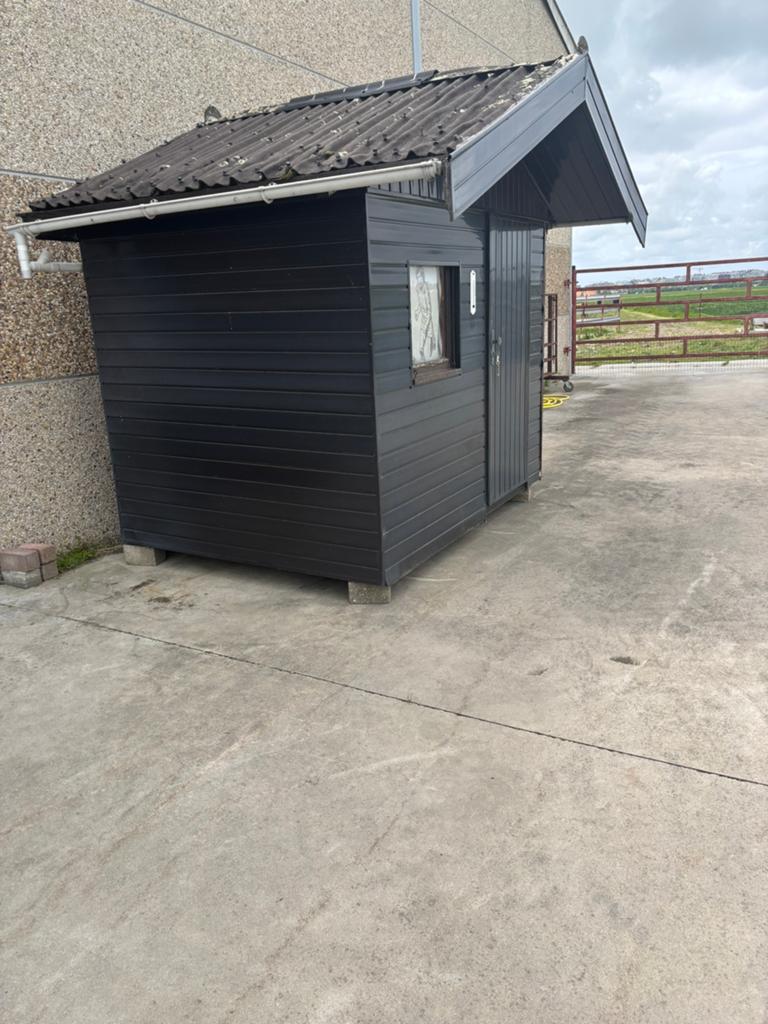 Tuinhuis, Tuin en Terras, Tuinhuis, 1 raam, Met overkapping, Hout