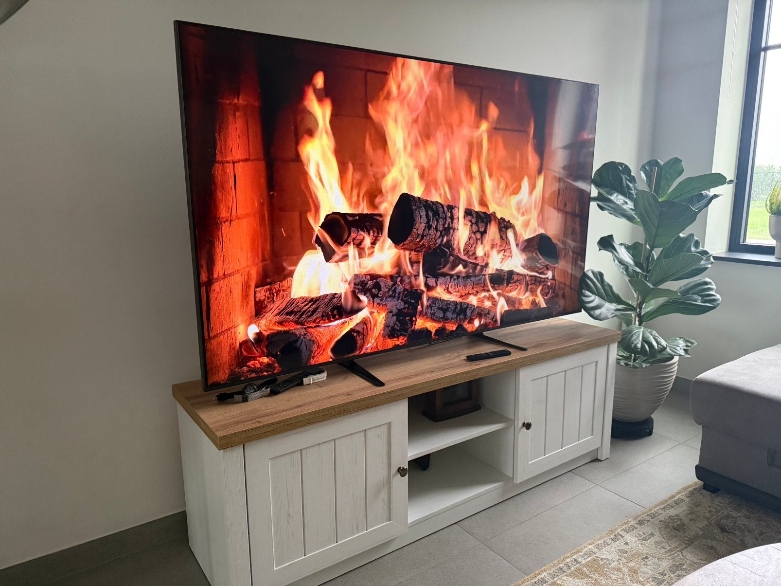 Samsung 70 inch UHD 4k TV, Audio, Tv en Foto, Ophalen, Zo goed als nieuw