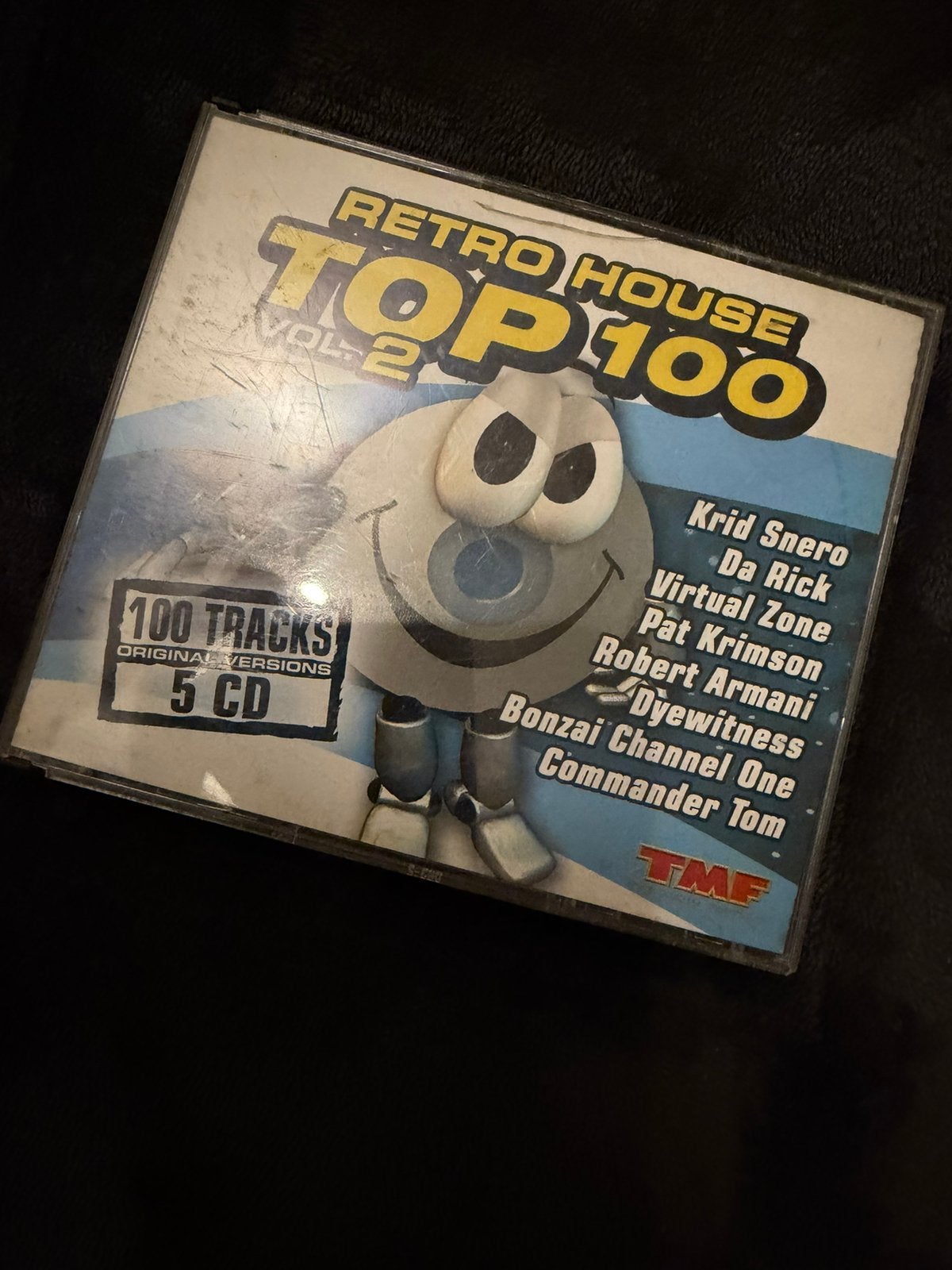 Retro house top 100, Ophalen, Gebruikt