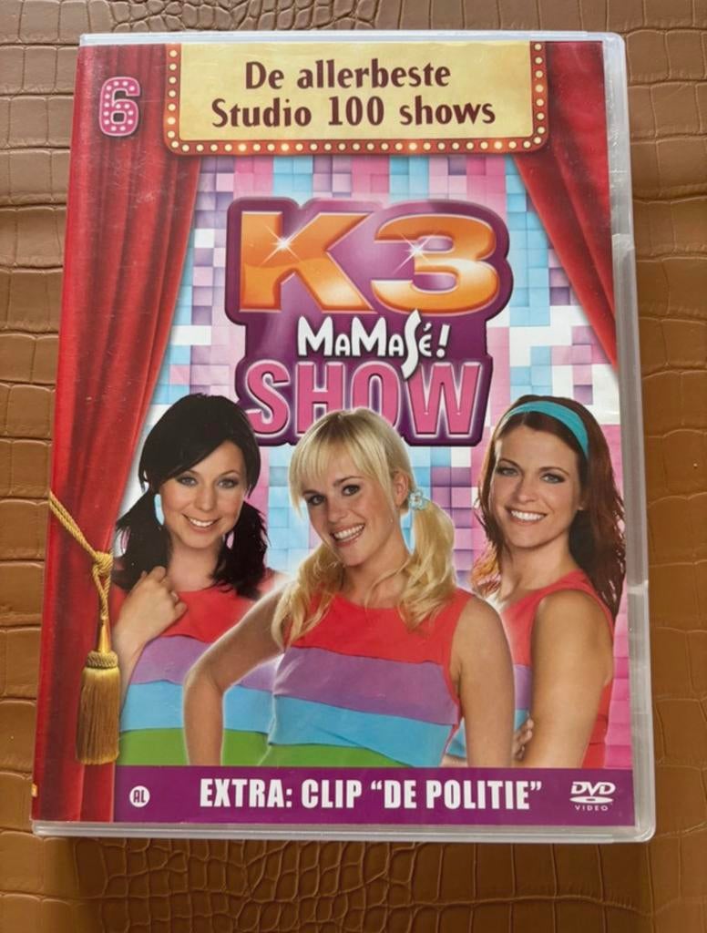 Dvd K3 Mamasé! Show, Cd's en Dvd's, Ophalen, Zo goed als nieuw