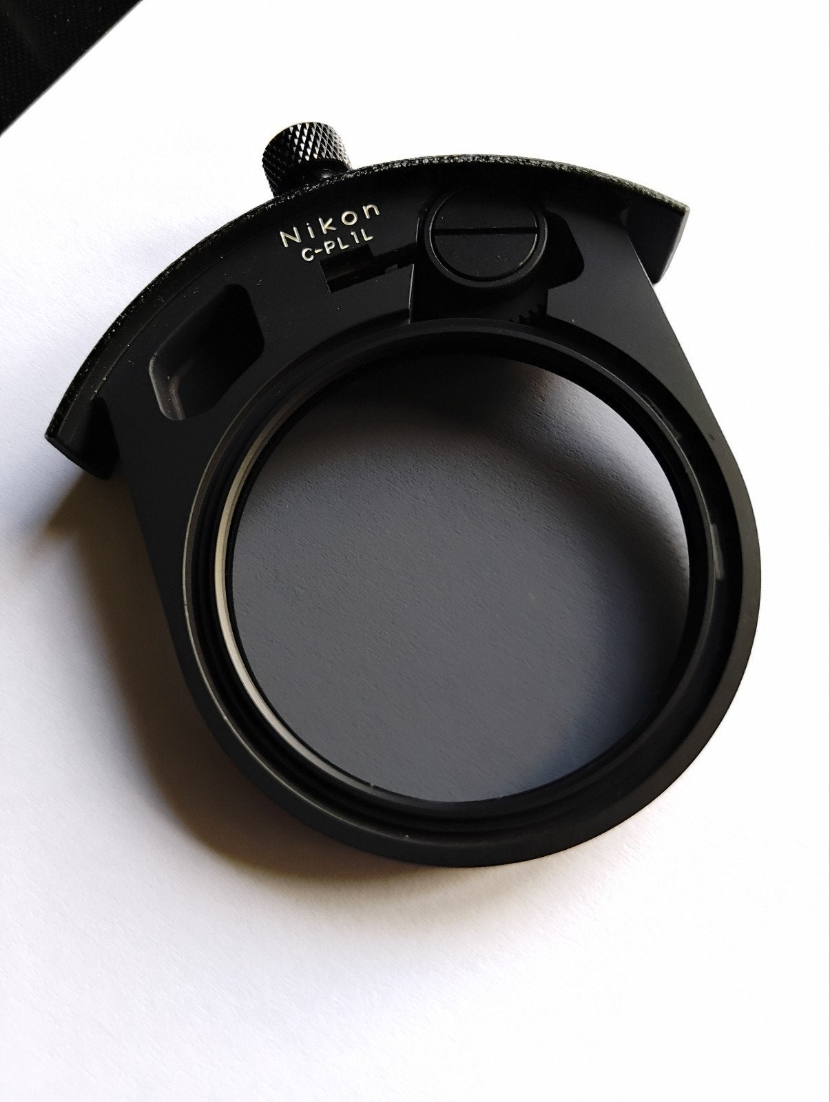 Nikon drop-in polarisatie filter C-PL1L, Ophalen of Verzenden, Zo goed als nieuw, Nikon, 50 tot 60 mm