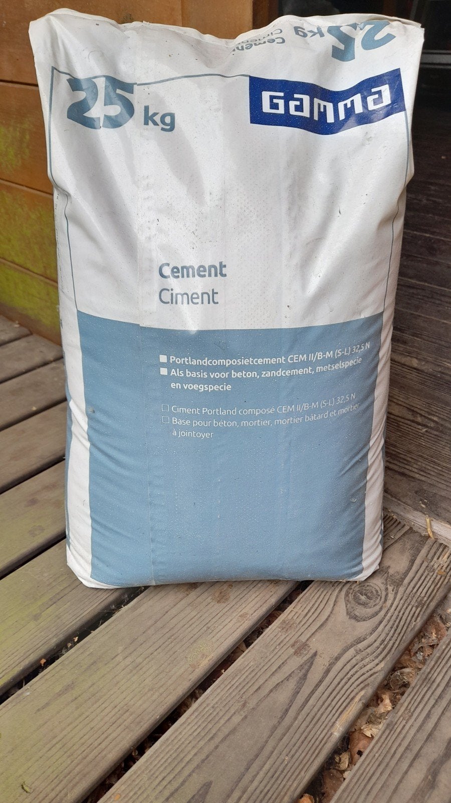 Sac en ciment composite de 25 kg non ouvert, Enlèvement, Neuf