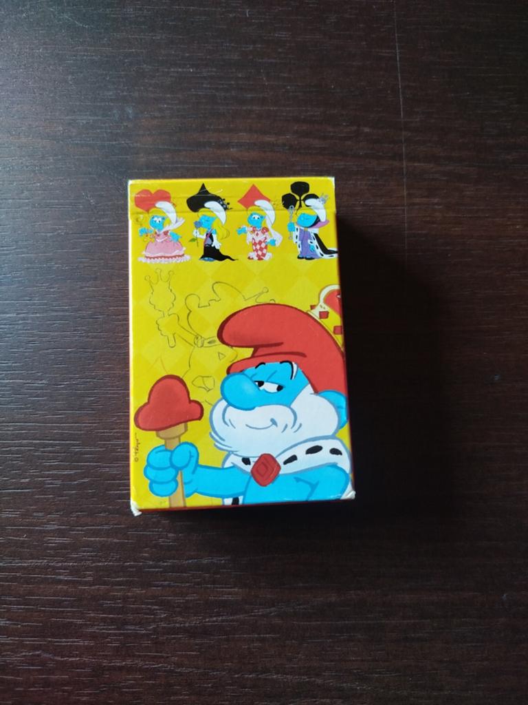 Jeux de cartes Schtroumpfs, Collections, Schtroumpfs, Enlèvement, Utilisé, Différents Schtroumpfs, Autres types