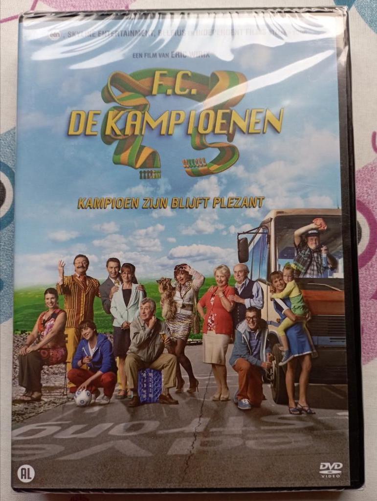 686) Nieuwe ingepakte DVD Fc de kampioenen, Ophalen of Verzenden, Nieuw in verpakking