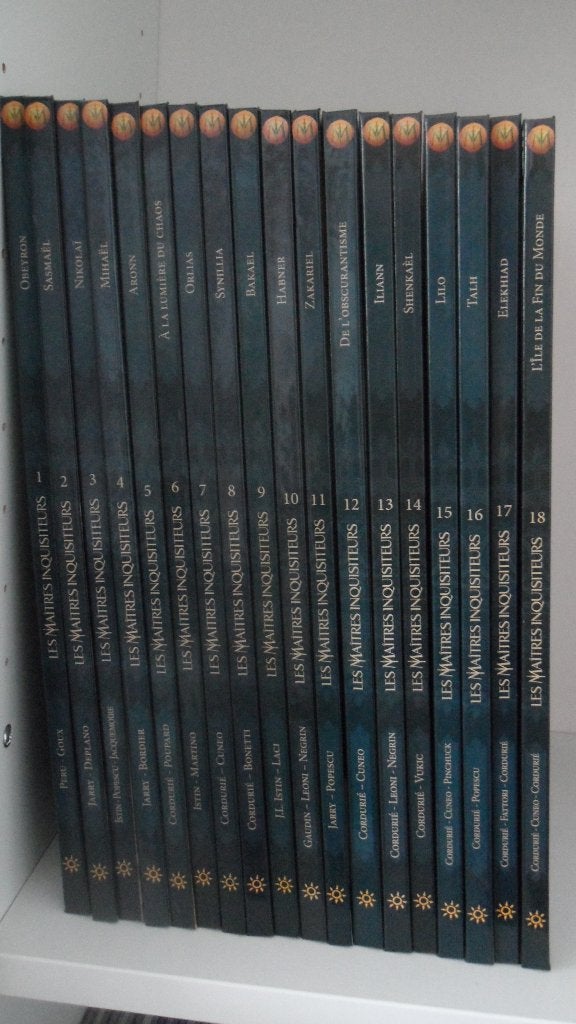 LES MAÎTRES INQUISITEURS TOMES 1 À18 SÉRIE COMPLÈTE  E.O., Ophalen
