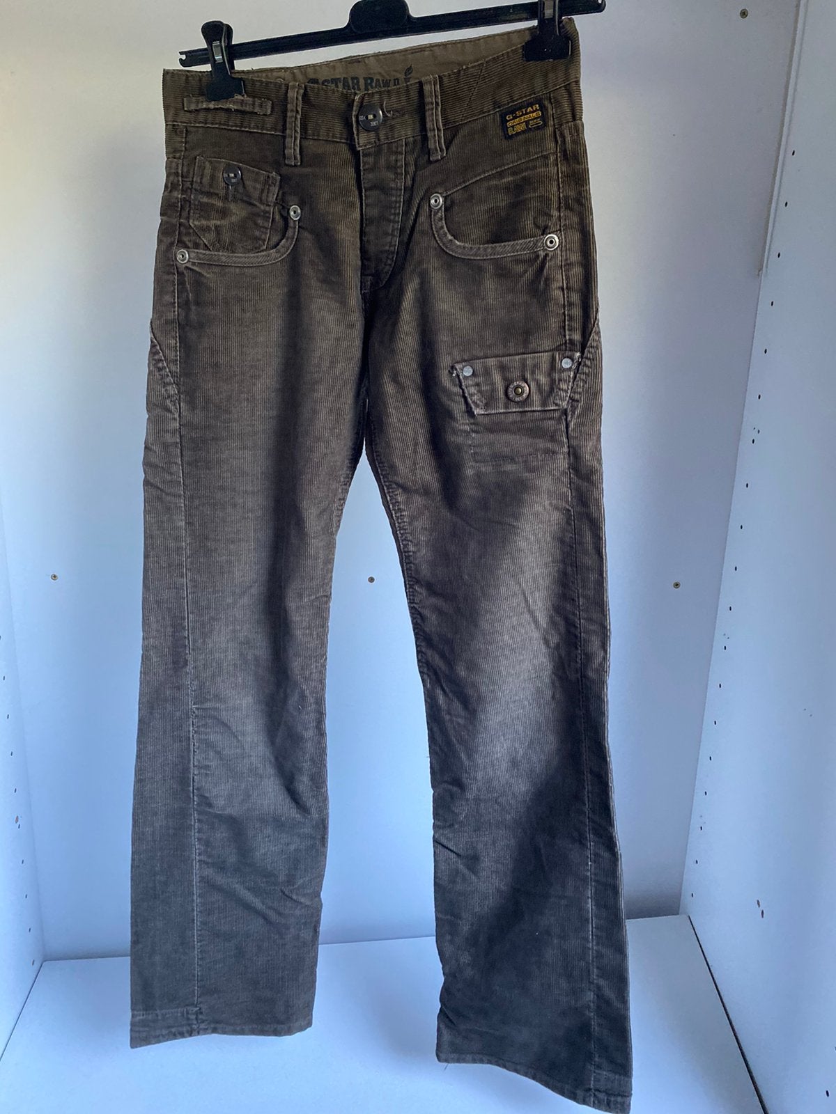Gstar winterbroek 29/34 velours, Ophalen of Verzenden, Zo goed als nieuw