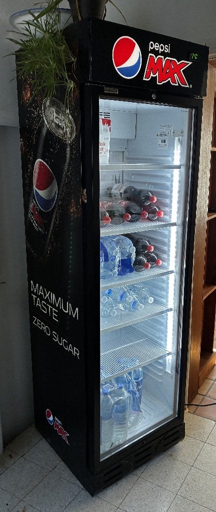 Pepsi MAX koelkast, Verzamelen, Merken en Reclamevoorwerpen, Gebruikt, Ophalen