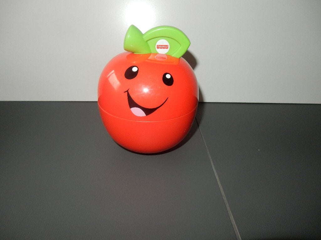 nr.860 - Fisher-price leerplezier vrolijke appel, Ophalen of Verzenden, Overige typen, Met geluid