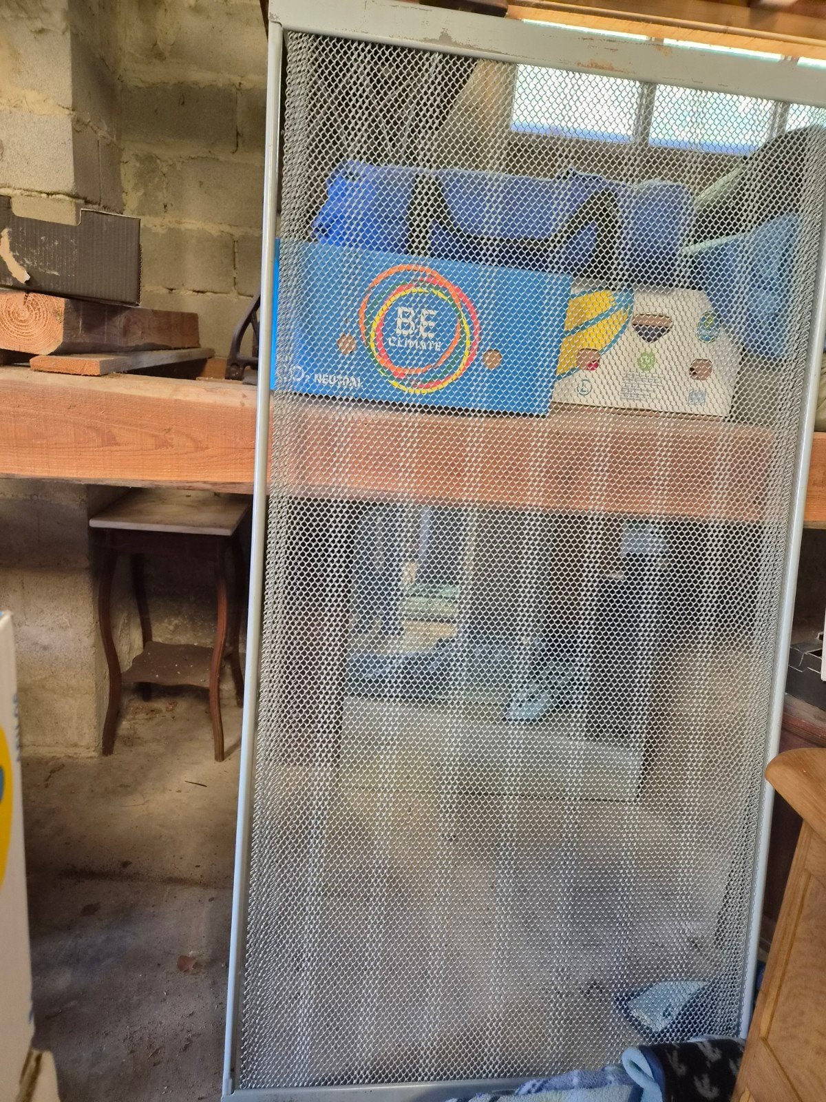 sommier metallique 100cmx190, Enlèvement