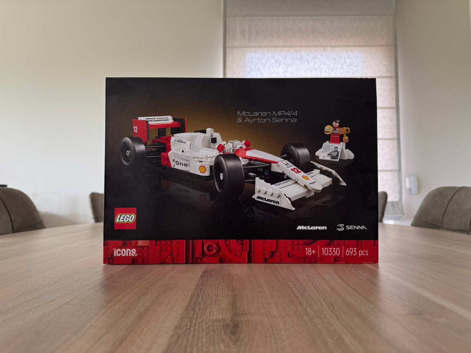 LEGO 10330 McLaren MP4/4 Ayrton Senna sealed, Lego, Nieuw, Complete set, Compleet