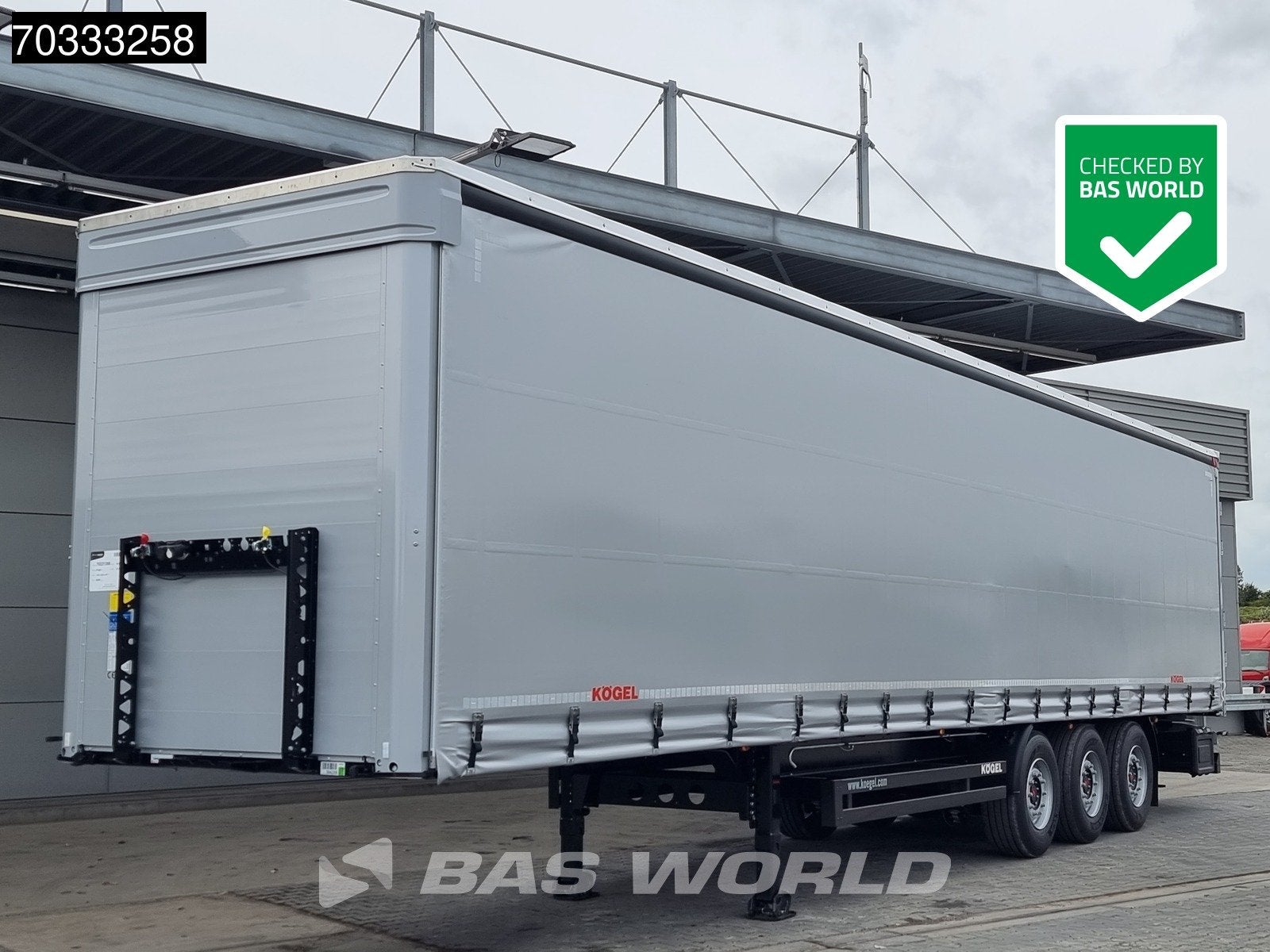 Kögel S24-1 NEW! Lifting axle Standard, Argent ou Gris, Achat, Entreprise, Autres carburants