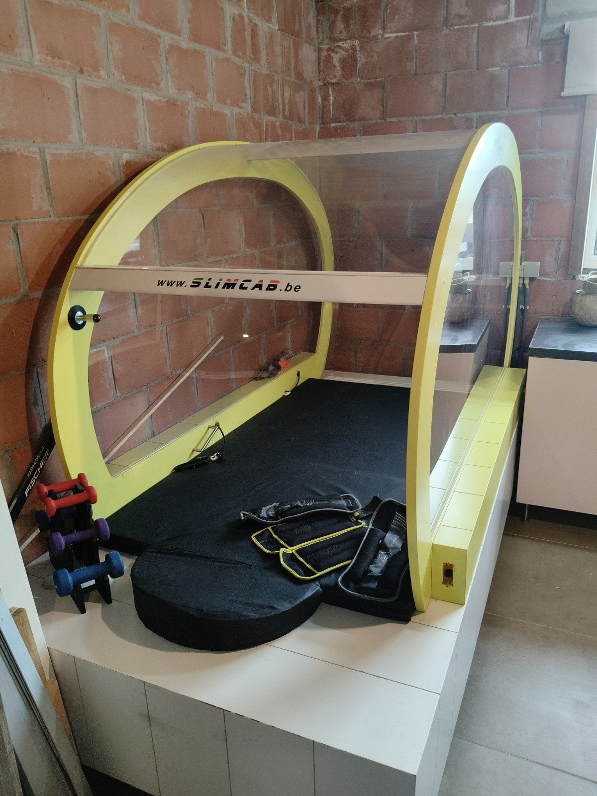 SLIMCAB afslankcabine, Ophalen, Gebruikt