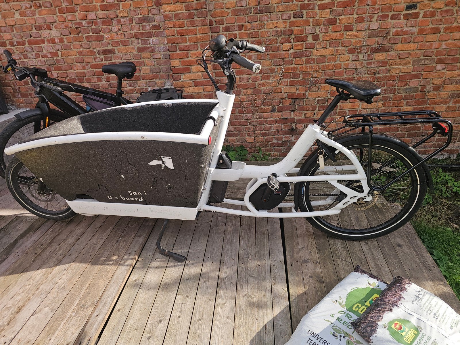 urban arrow  performance line cx cargo motor, 4 kinderen of meer, Gebruikt, Elektrisch, Schijfrem