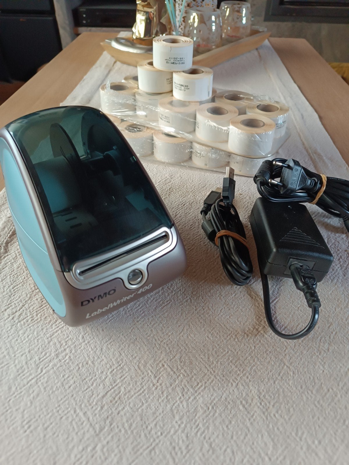 Dymo Labelwriter 400 met reserve etiketten, Computers en Software, Ophalen, Gebruikt, DYMO