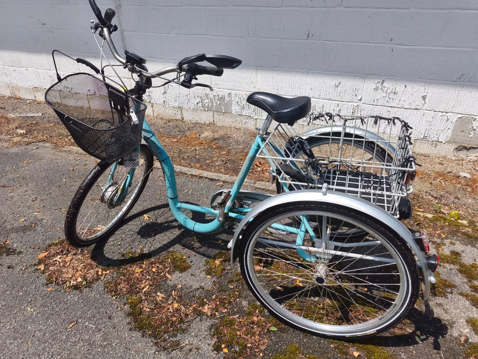3 bike electrisch, Ophalen