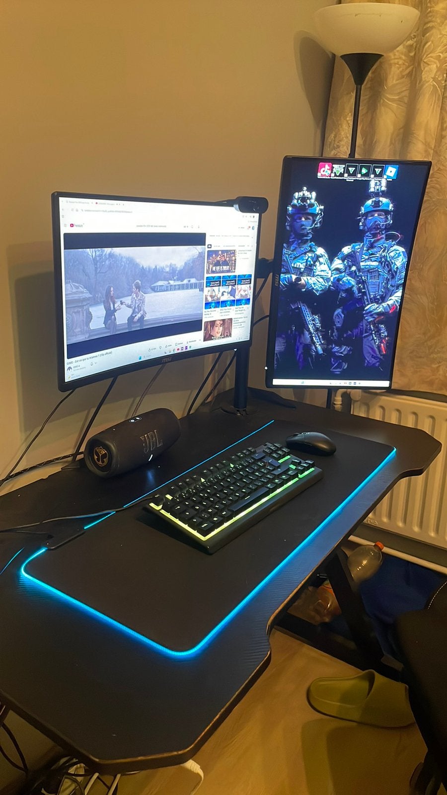 Gaming PC + complete gaming setup, Ophalen, Zo goed als nieuw, Gaming